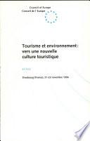 Tourisme et environnement