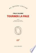 Tourner la page