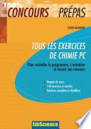 Tous les exercices de Chimie PC