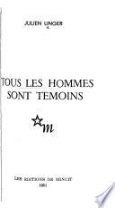 Tous les hommes sont témoins
