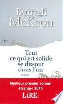 Tout ce qui est solide se dissout dans l'air