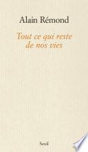 Tout ce qui reste de nos vies