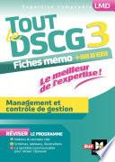 Tout le DSCG 3 - Management et contrôle de gestion