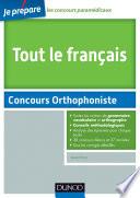 Tout le Français - Concours Orthophoniste