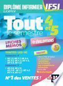 Tout le semestre 4 & 5 en fiches memos - DEI IFSI - 5e édition - Révision et entraînement