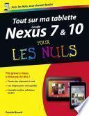 Tout sur ma tablette Google Nexus 7 et 10 Pour les Nuls