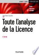 Toute l'Analyse de la Licence - 2e éd.