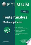 Toute l'analyse - ECG maths appliquées