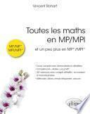 Toutes les maths en MP/MPI