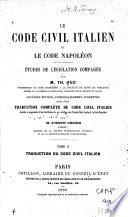 Traduction du Code civil italien