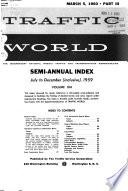 Traffic World and Traffic Bulletin