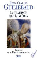Trahison des Lumières