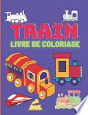 Train Livre de Coloriage