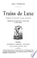 Trains de luxe