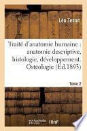Traite d'Anatomie Humaine