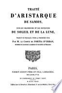 Traité d'Aristarque de Samos sur les grandeurs et les distances du soleil et de la lune