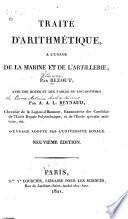 Traité d'arithmétique. 9e éd. 1821.-Notes. 8e éd. 1816