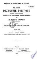 Traité d'économie politique
