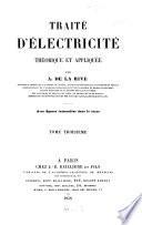 Traité d'électricité théorique et appliquée