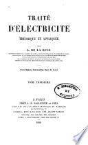 Traité d'électricité théorique et appliquée