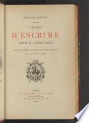Traité d'escrime : pointe et contre-pointe