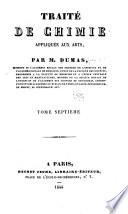 Traité de chimie appliquée aux arts