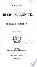 Traité de chimie organique