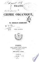 Traite de chimie organique