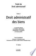 Traité de droit administratif