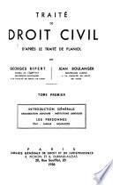 Traité de droit civil