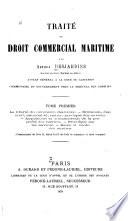 Traité de droit commercial maritime