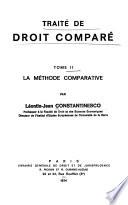 Traité de droit comparé