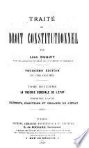 Traité de droit constitutionnel