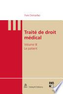 Traité de droit médical