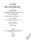 Traité de géodosie