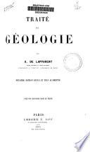 Traité de géologie