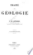 Traité de géologie