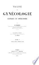 Traité de gynécologie clinique et opératoire