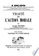 Traité de l'action morale