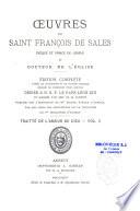 Traité de l'amour de Dieu