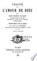 Traité de l'amour de Dieu