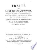 Traité de l'art du Charpentier
