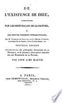 Traité de l'existence de Dieu