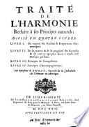 Traité de l'harmonie