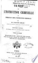 Traité de l'instruction criminelle
