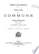 Traité de la commune
