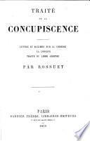 Traité de la concupiscence