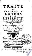 Traité de la différence du tems et de l'éternité