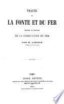 Traité de la fonte et du fer