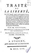 Traite de la liberte